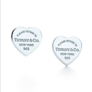 Return to Tiffany Mini Heart Tag Earrings